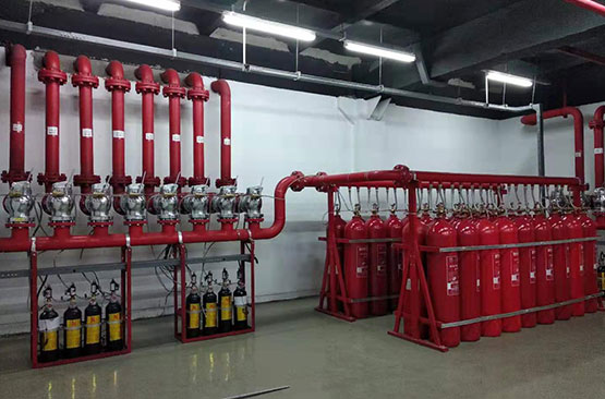 配電室管網(wǎng)式氣體滅火